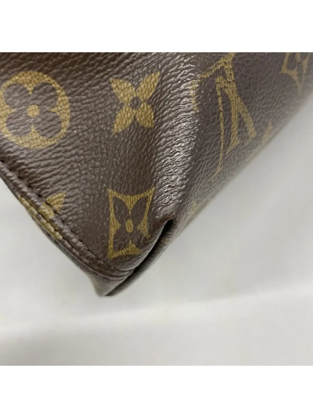 Louis Vuitton Briefcase Monogram Macassar Porte Documents Jules NM Brown Black